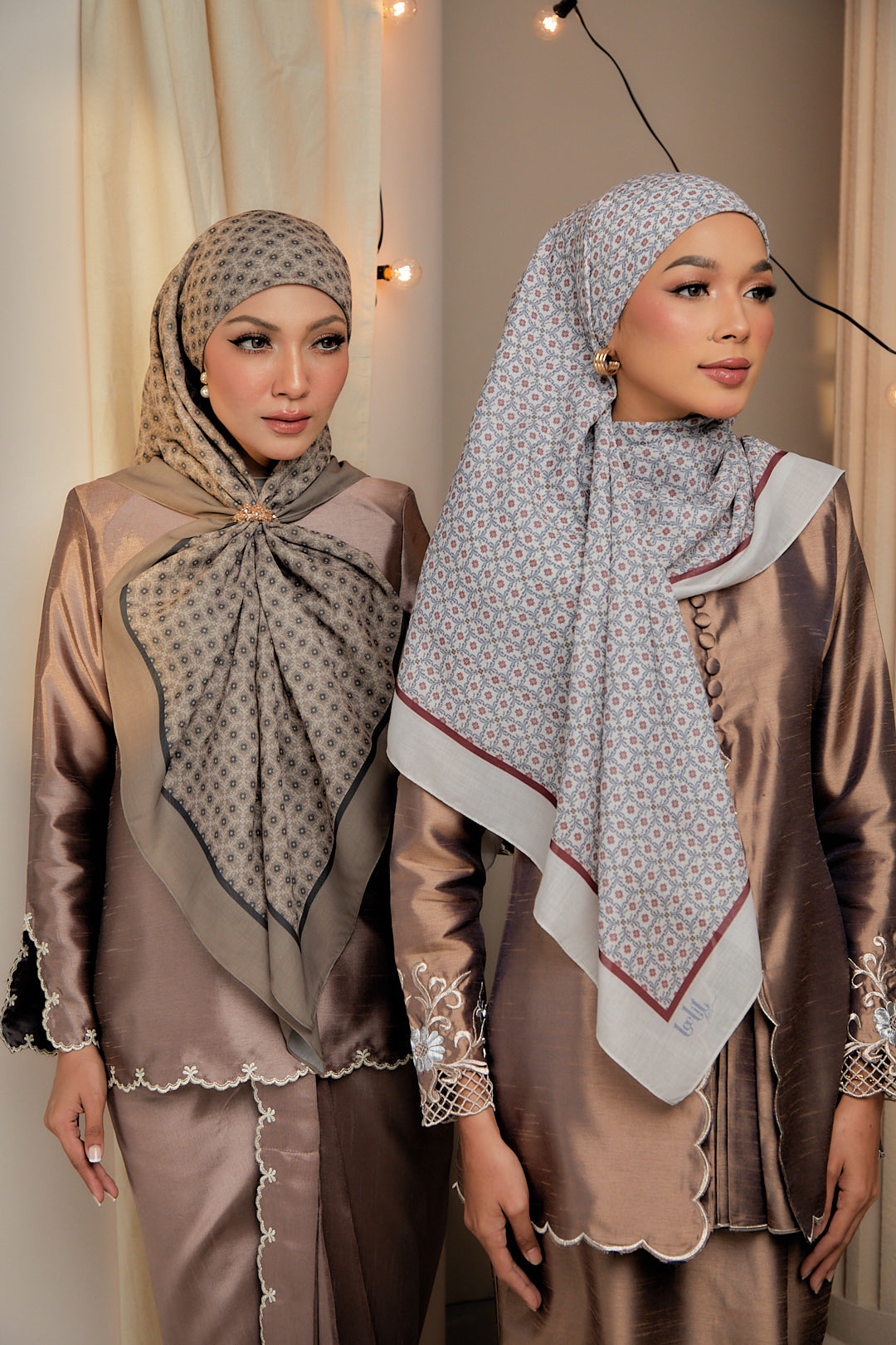 BEGUM GREYISH BURGUNDY